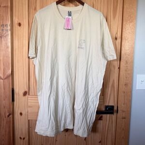 Simply Southern Conserve & Protect Elephant Stamp T-Shirt Cream XXL SS-TRACKE1